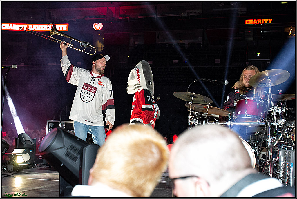 PENNY DEL;  Koelner Haie Saisonabschlussfeier; Koeln, 22.04.2022